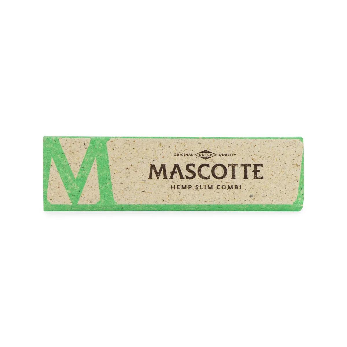 Mascotte Hemp Combi Slim Size feuilles à rouler + filtres