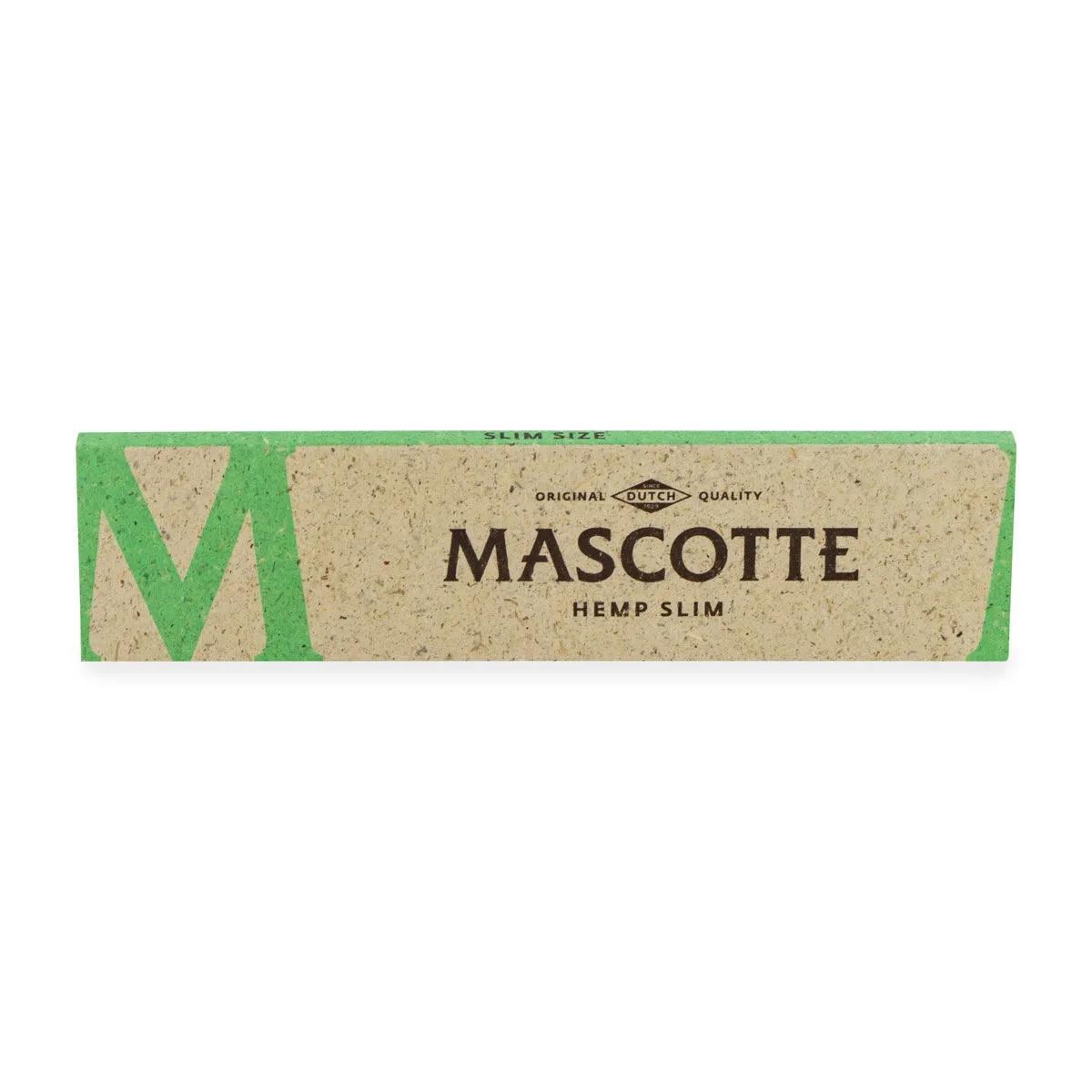Mascotte Hemp Slim - Feuilles à rouler en chanvre
