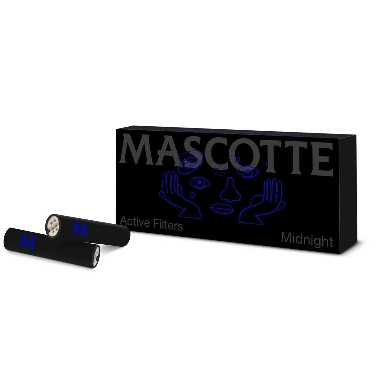 Filtres slim à charbon actif Mascotte Midnight Active