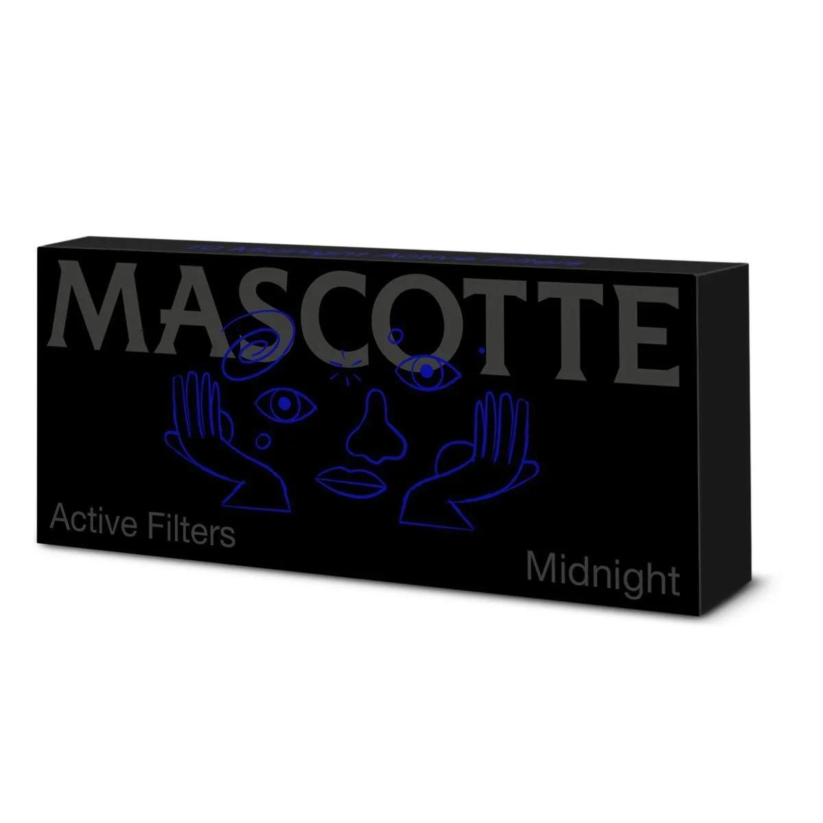 Filtres slim à charbon actif Mascotte Midnight Active
