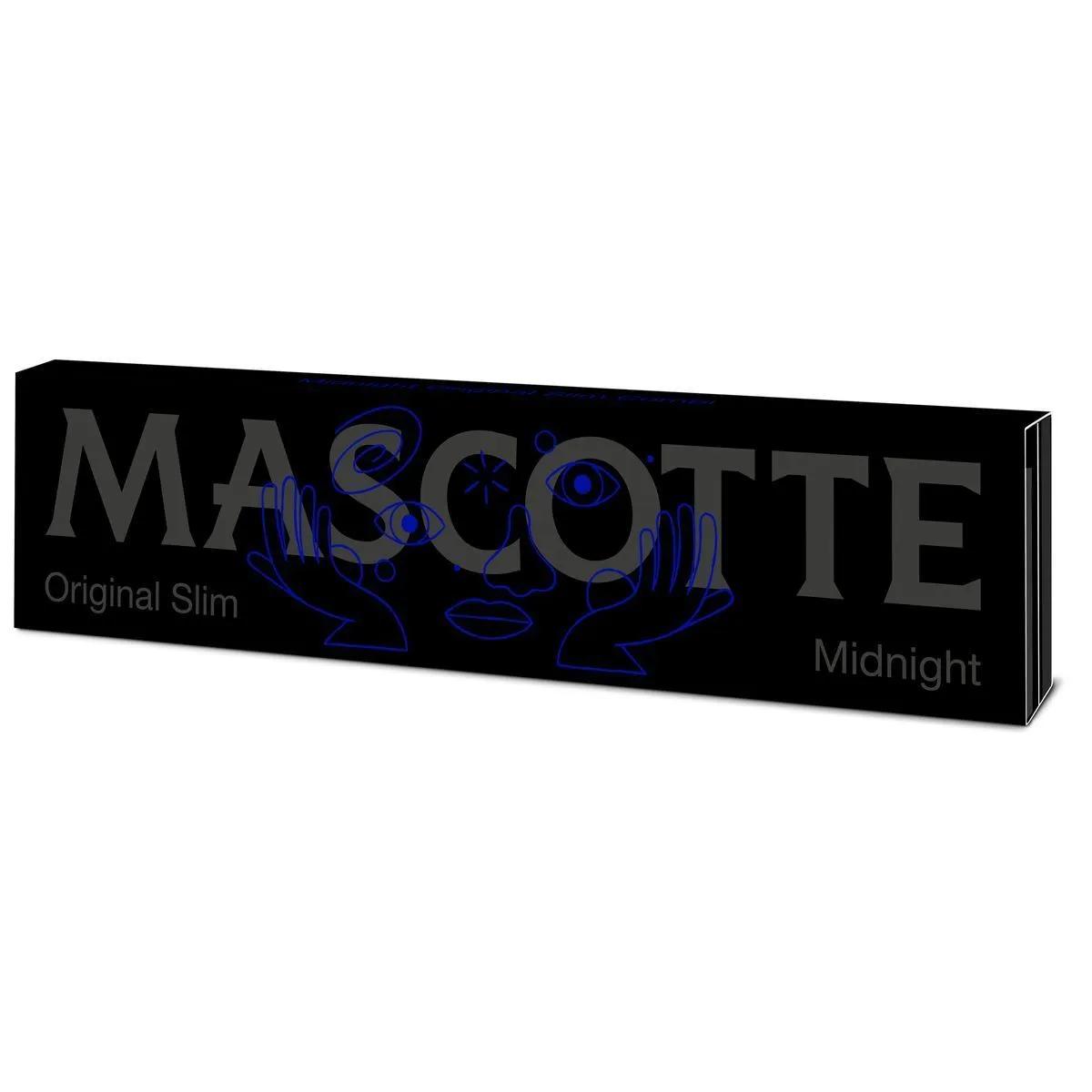 Mascotte Midnight Slim Combi feuilles à rouler avec filtres