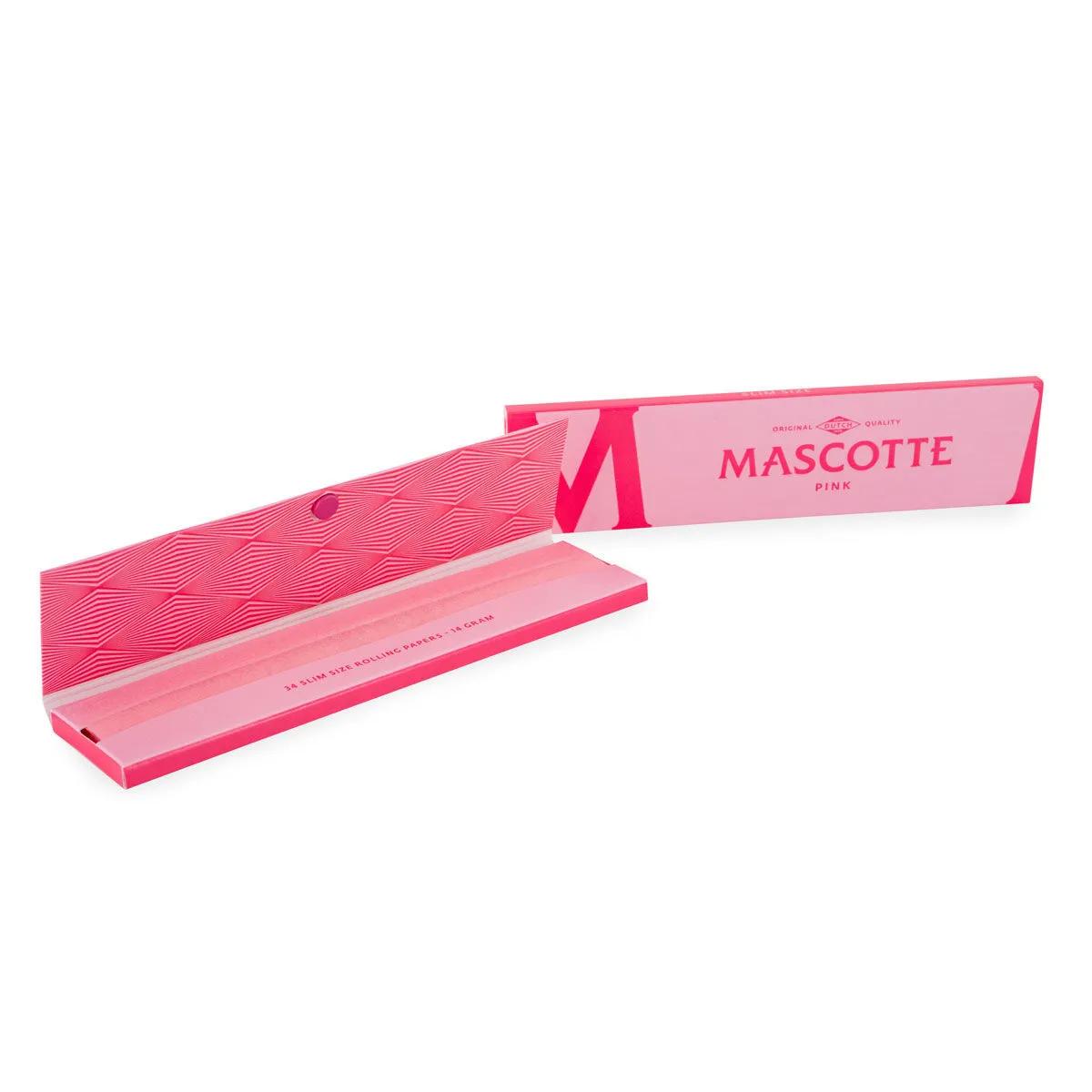 Mascotte Slim Size Pink feuilles à rouler