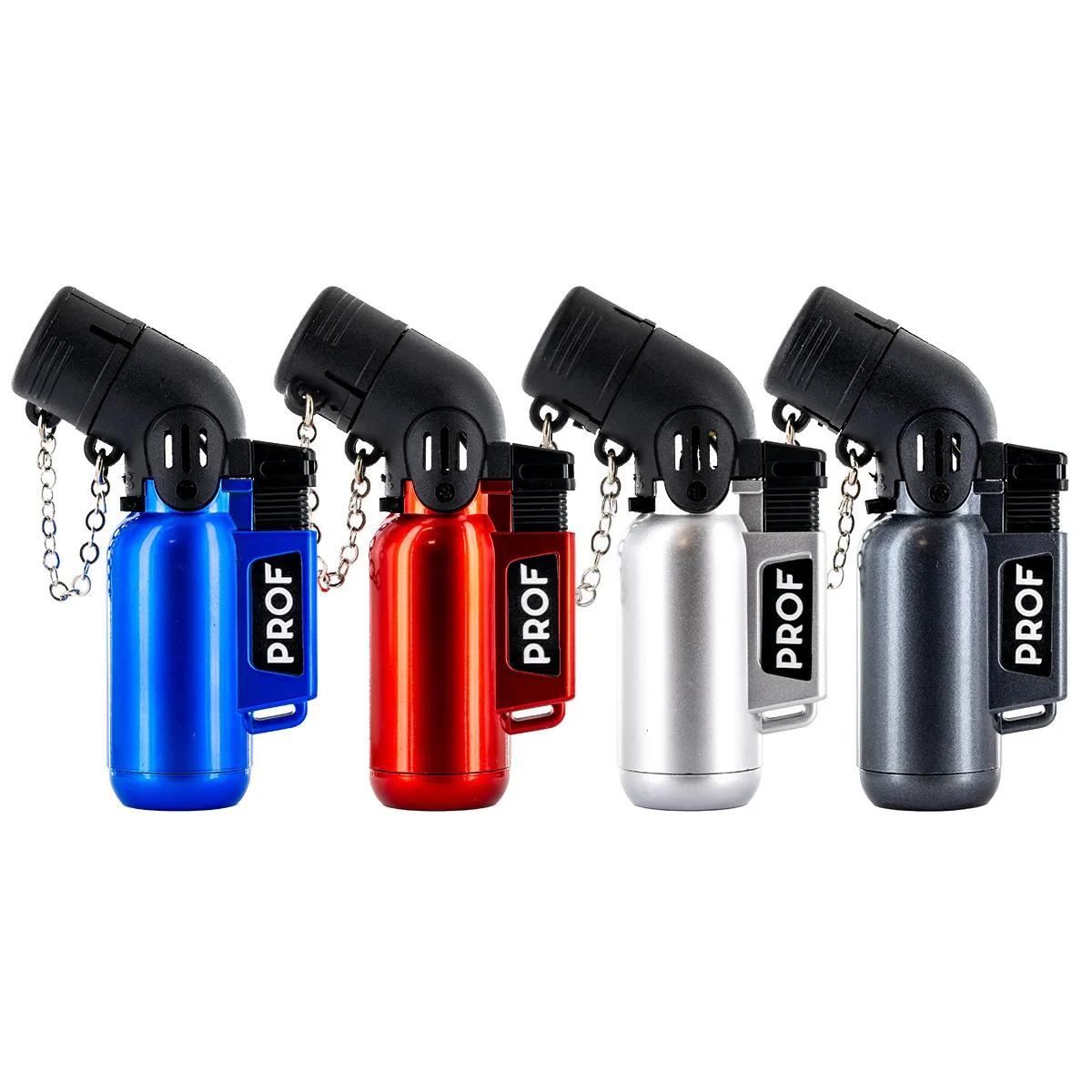 Briquet métal double flamme