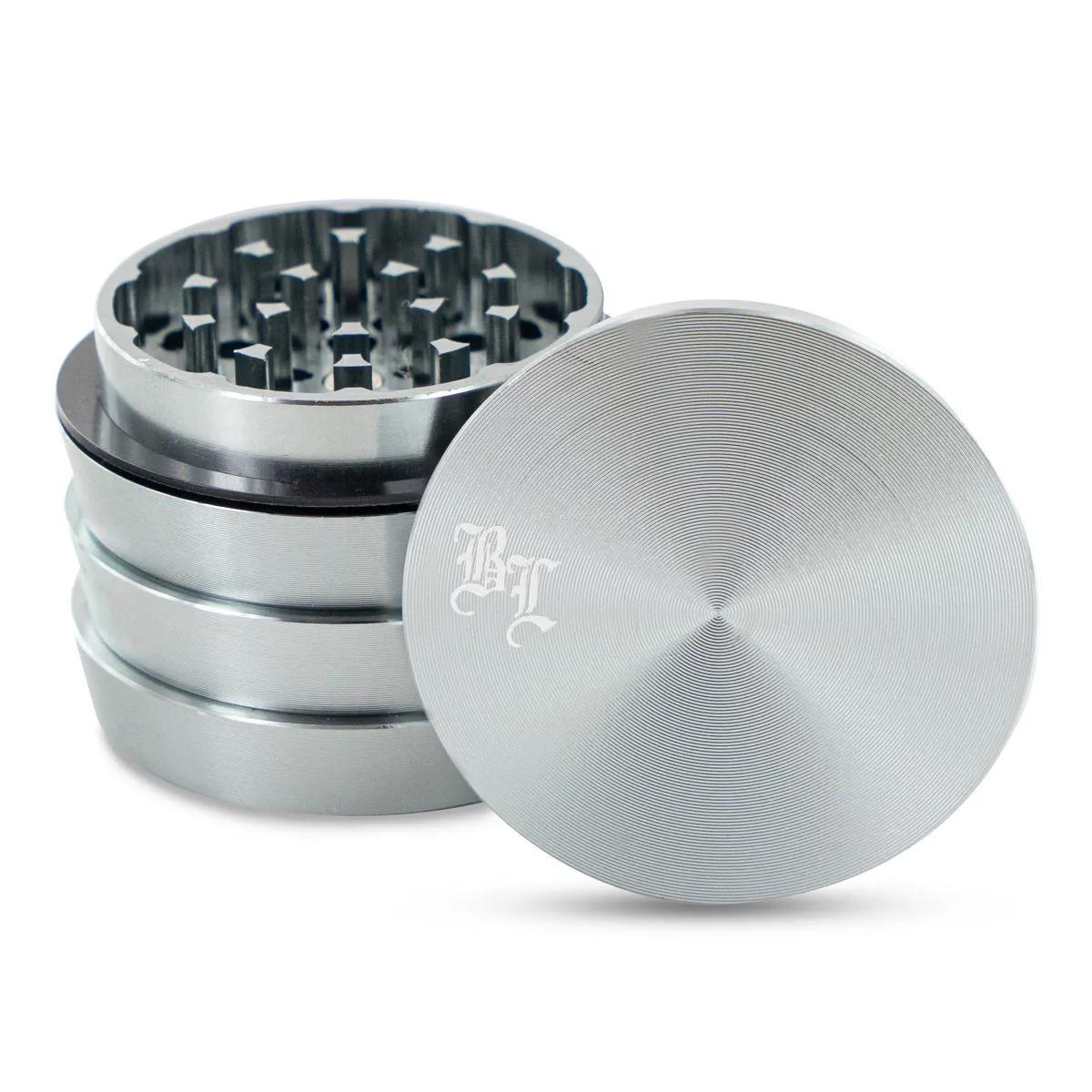 Grinder métallique Black Leaf Stacked