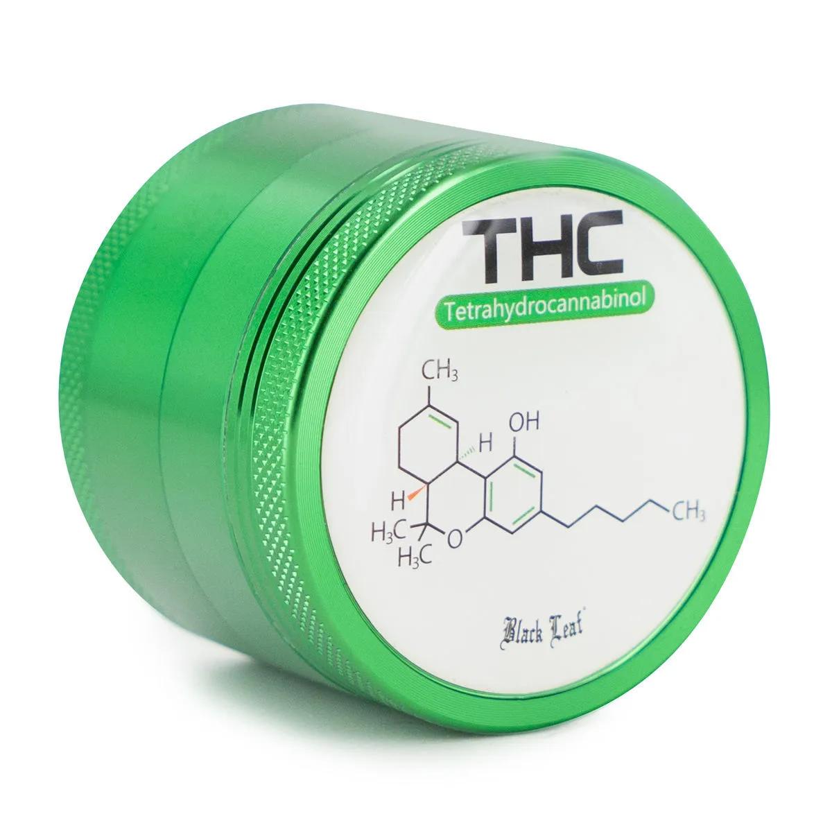 Grinder métal Black Leaf THC
