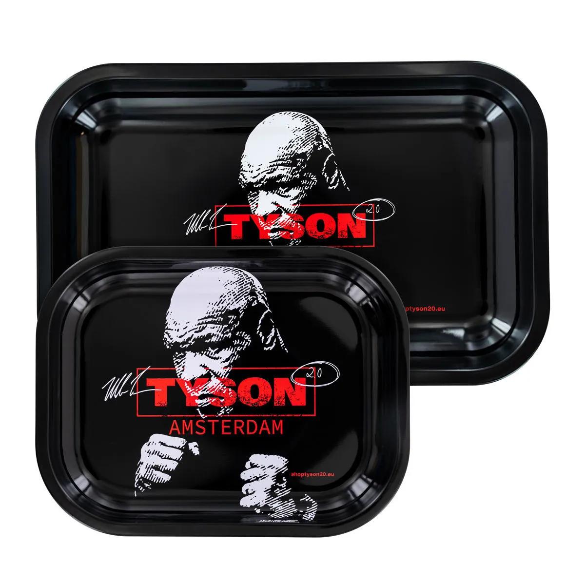 Plateau de roulage métal noir « Boxing Mike » Tyson 2.0