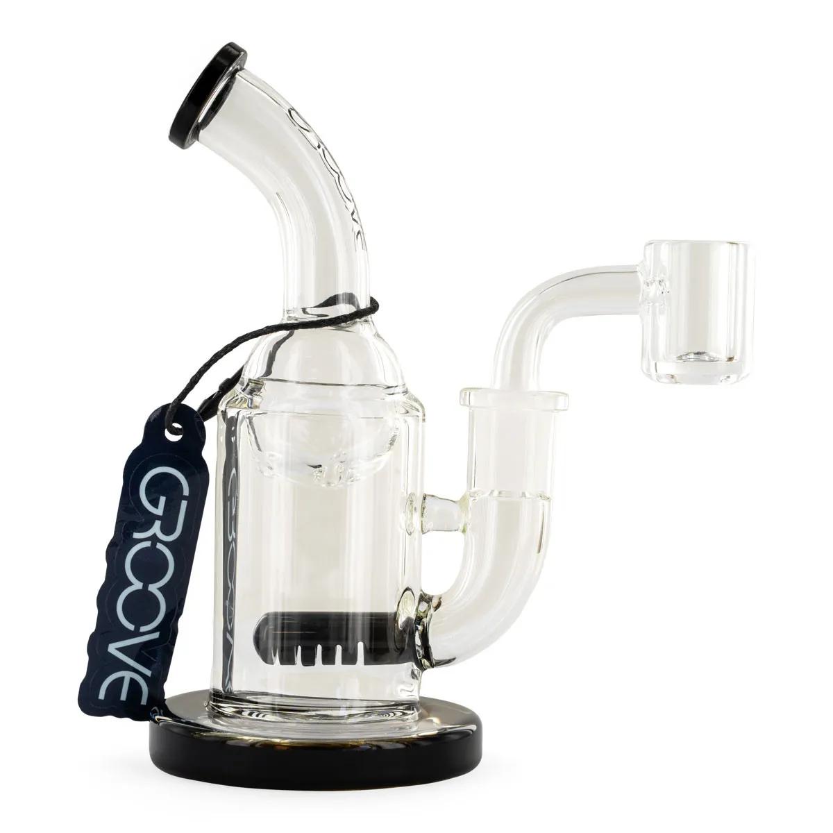 Micro Rig en verre tubulaire Groove