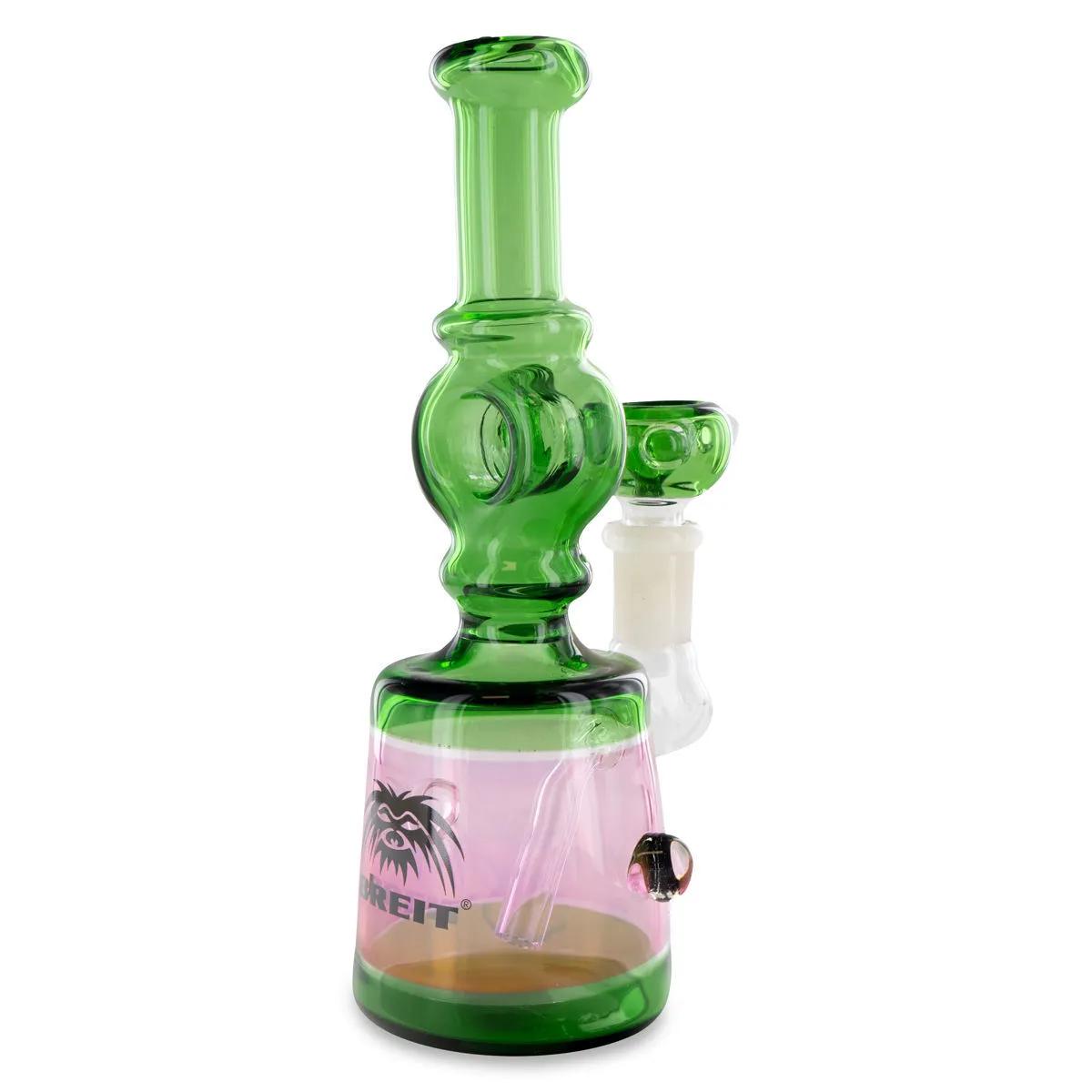 Mini bong en verre Breit avec douille push