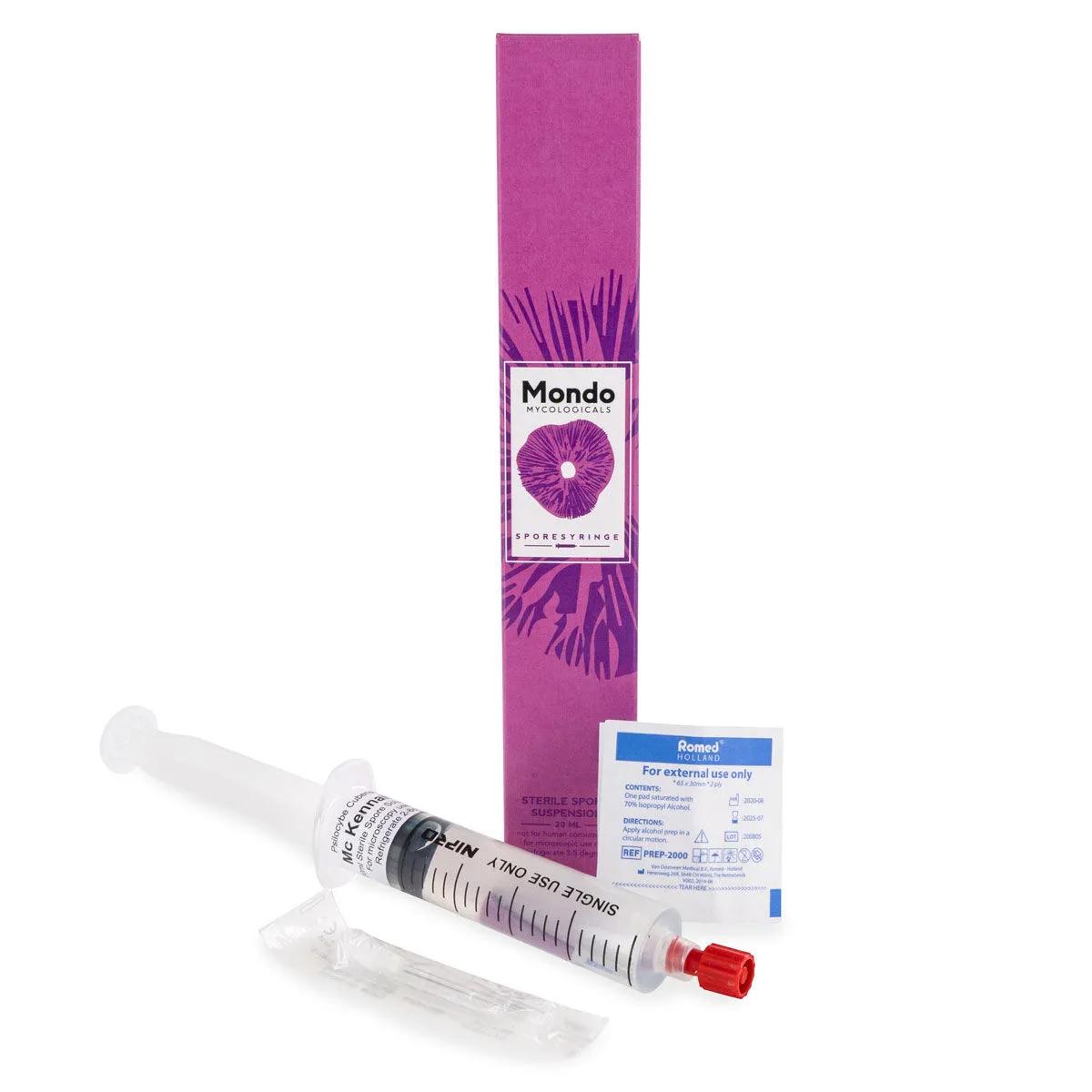 Seringue de spores Mondo Psilocybe Cubensis McKennaii