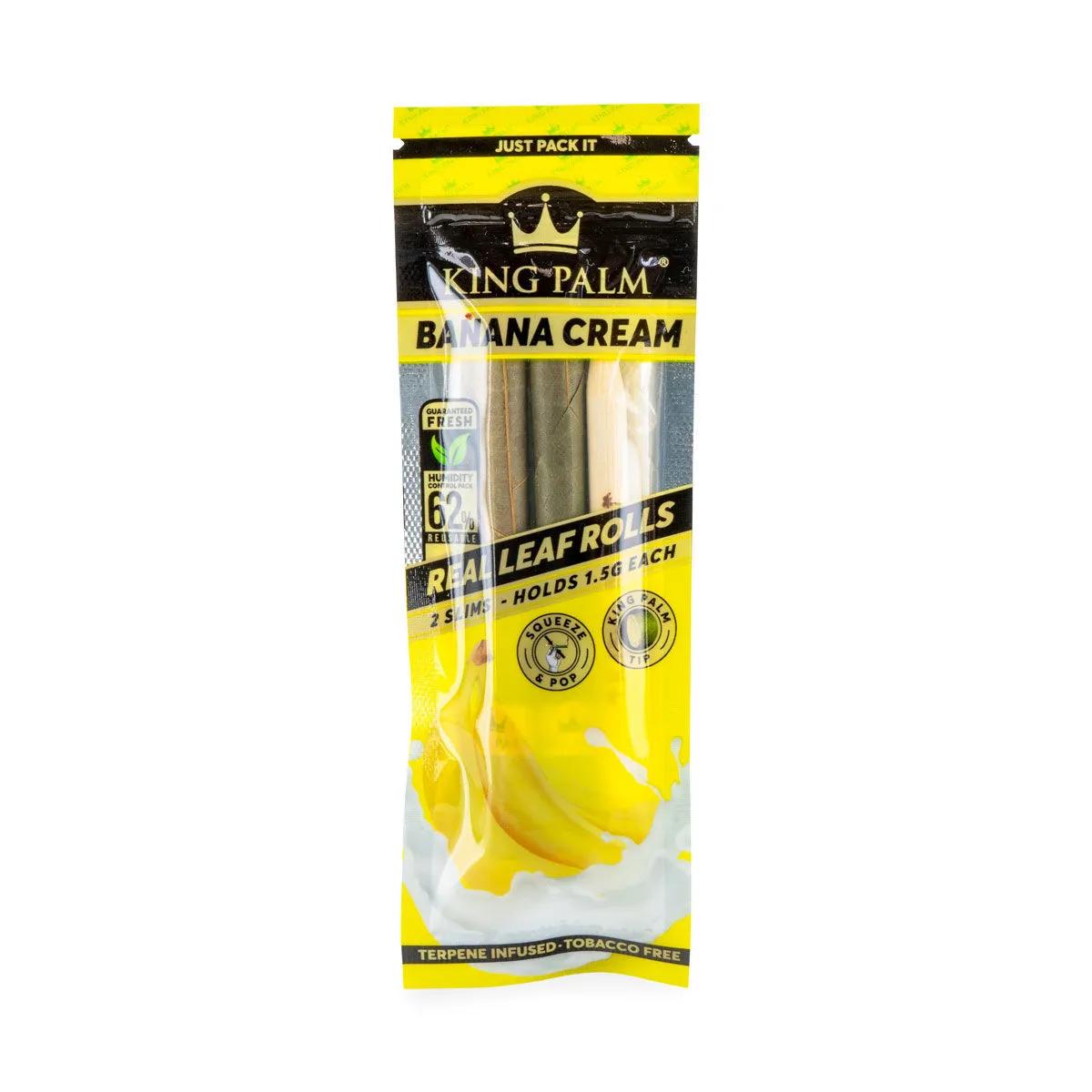 Cônes pré-roulés naturels Slim King Palm
