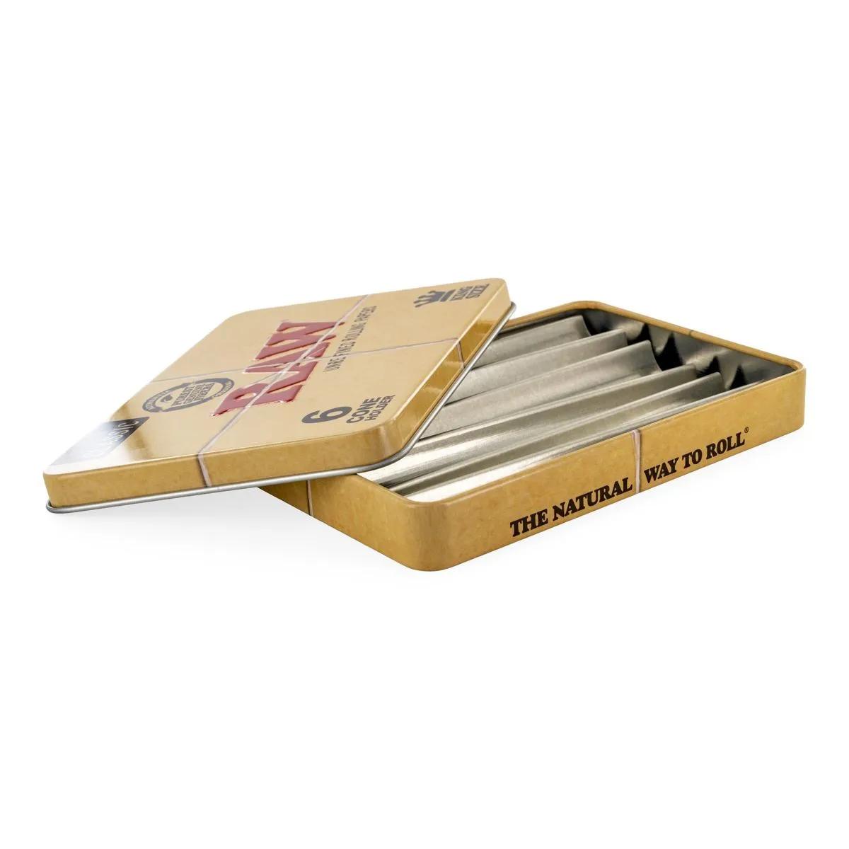 RAW Boîte métallique pour 6 cônes
