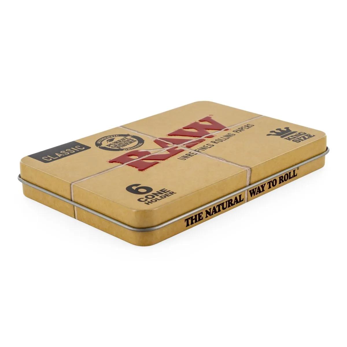RAW Boîte métallique pour 6 cônes