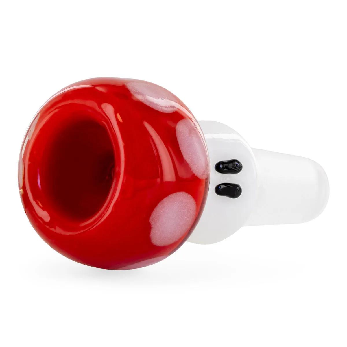 Douille champignon rouge Empire Glassworks