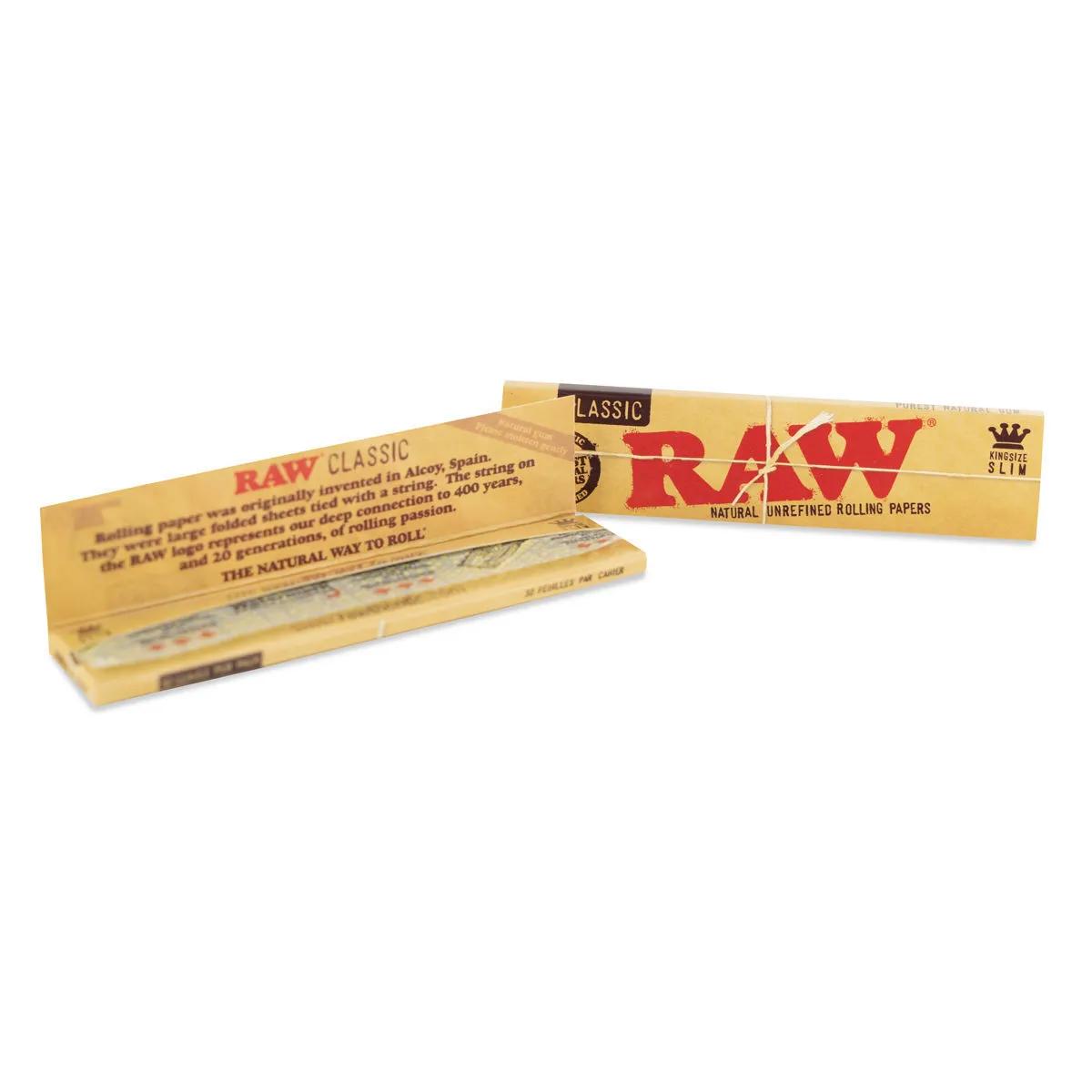 Feuilles à rouler RAW King Size Slim