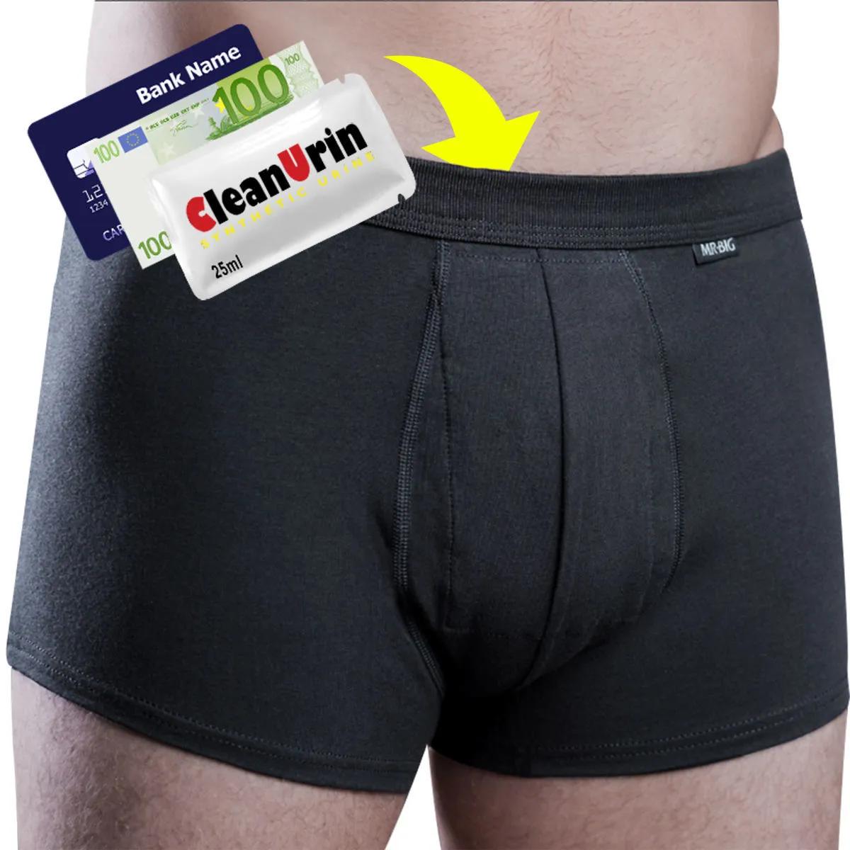 Boxer avec poche secrète pour homme