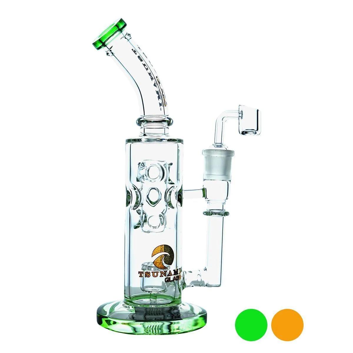Dab Rig Swiss Shower Head 11" (Tsunami Glass)