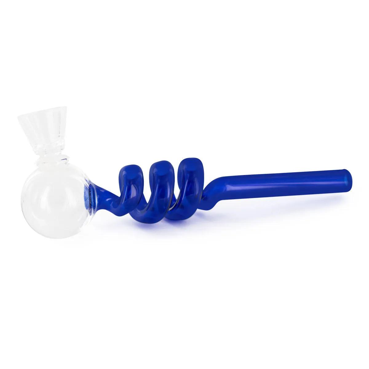 Pipe en verre spirale DMT