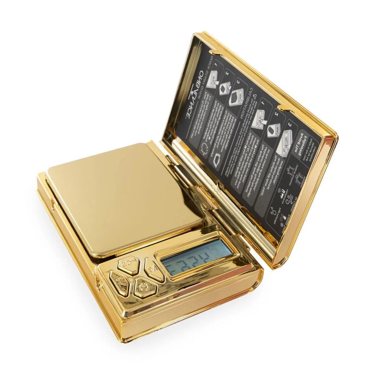 Mini balance The Shine Chrome Gold - 100 × 0,01 g