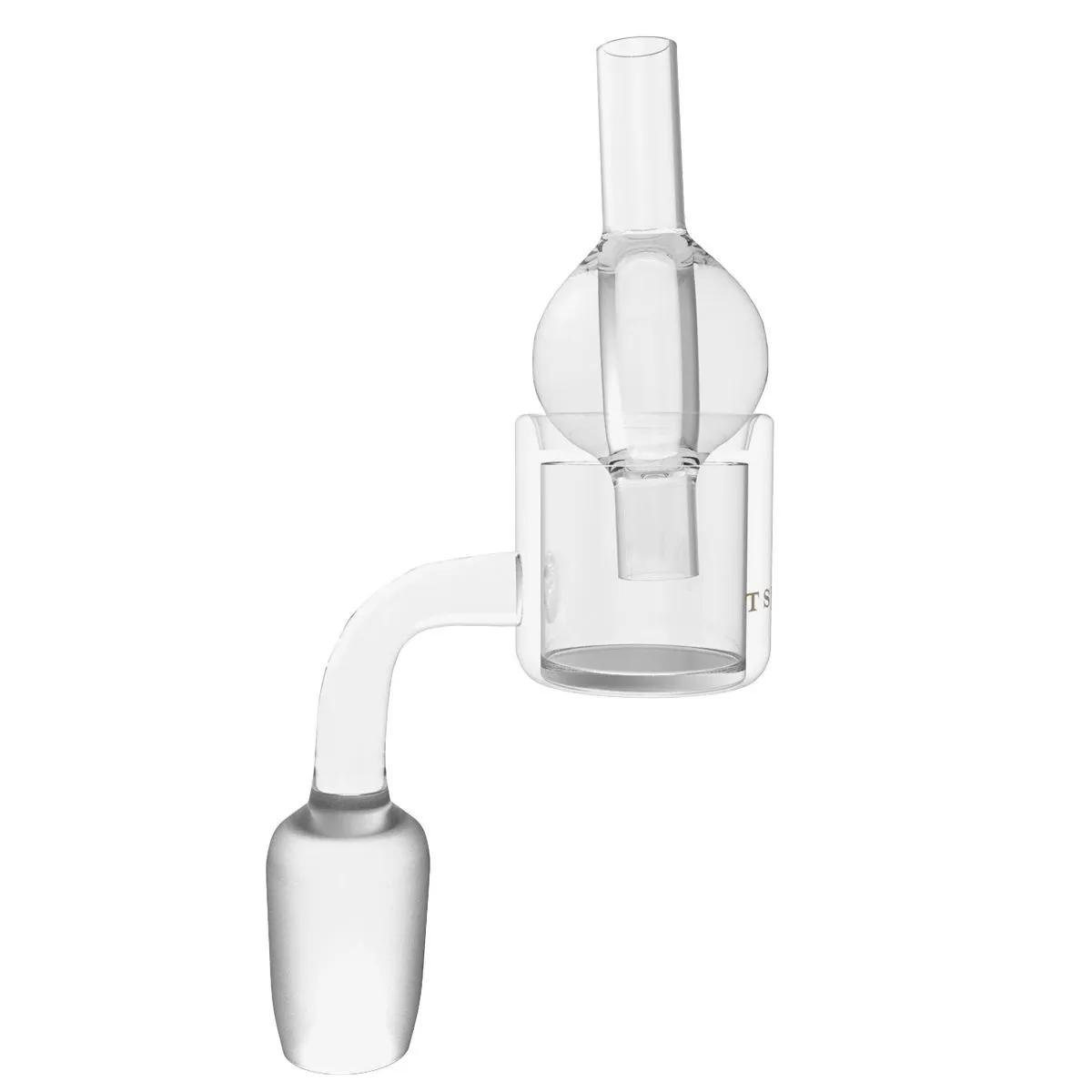 Banger en quartz thermique avec carb cap (Tsunami Glass)
