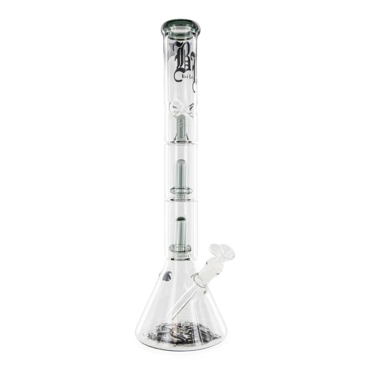 Bong à triple percolateur Black Leaf