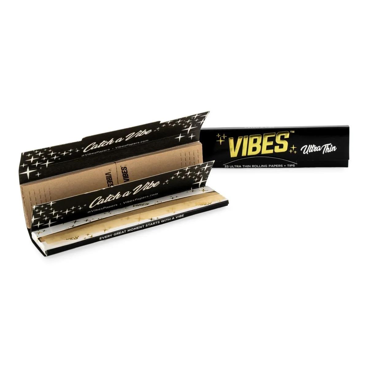 VIBES King Size Slim Ultra Fines avec Filtres
