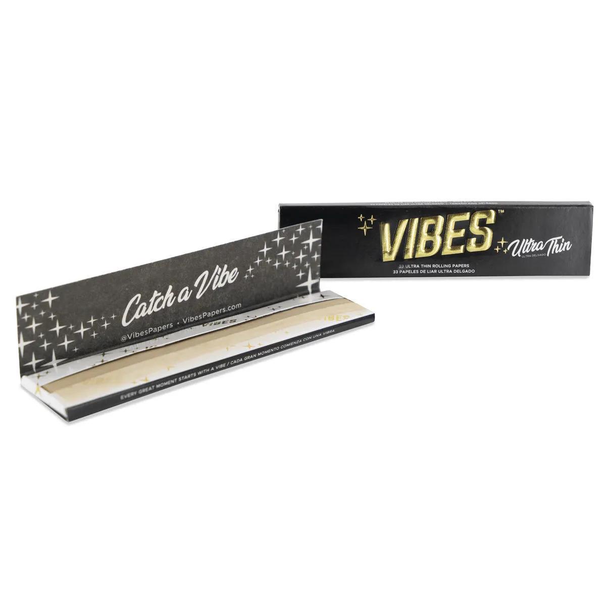 Vibes Feuilles à rouler ultra-fines King Size Slim