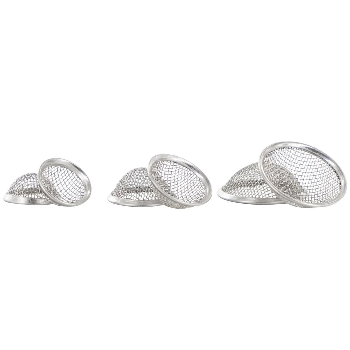 Black Leaf grilles en acier inoxydable pour douille