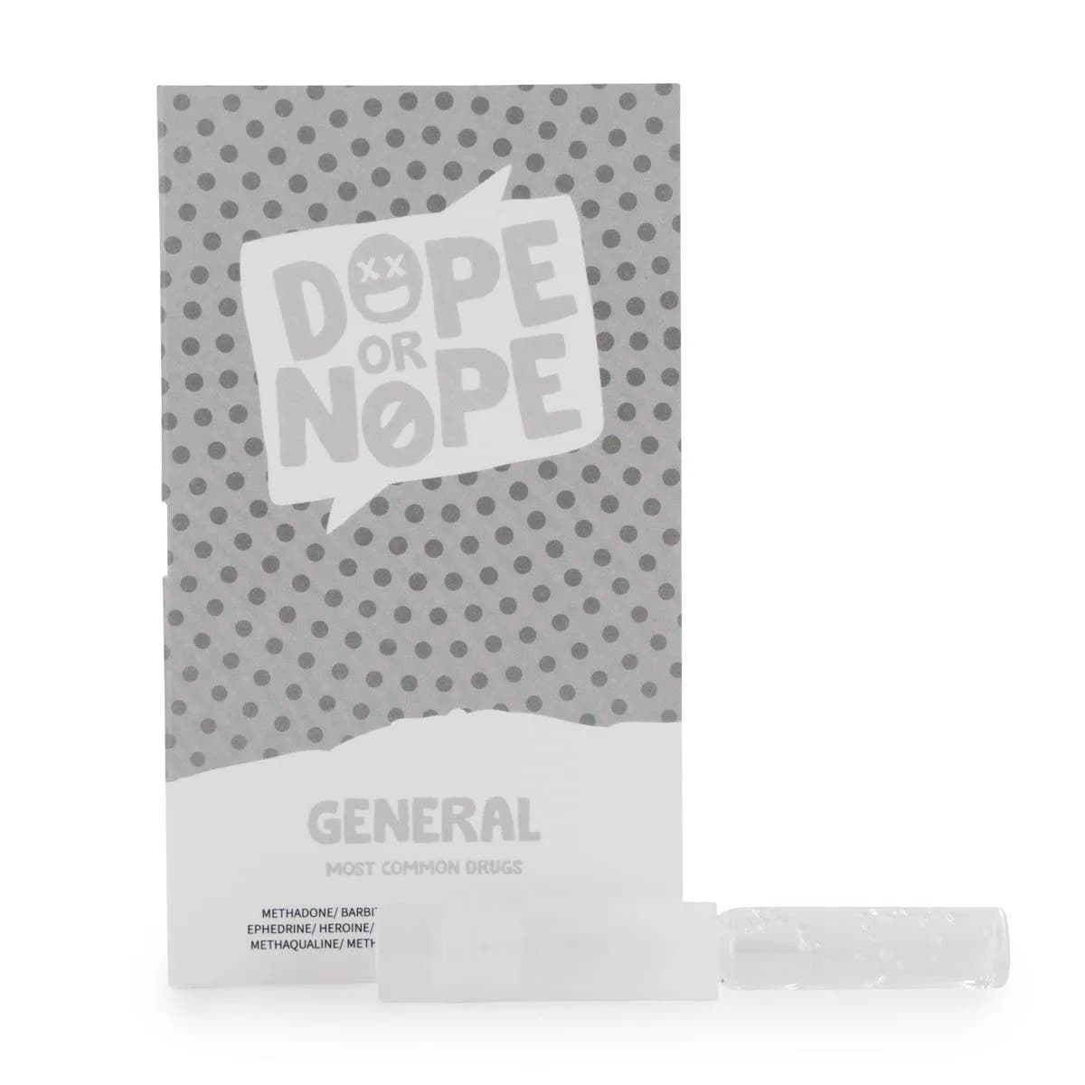Test de dépistage général (Dope or Nope)
