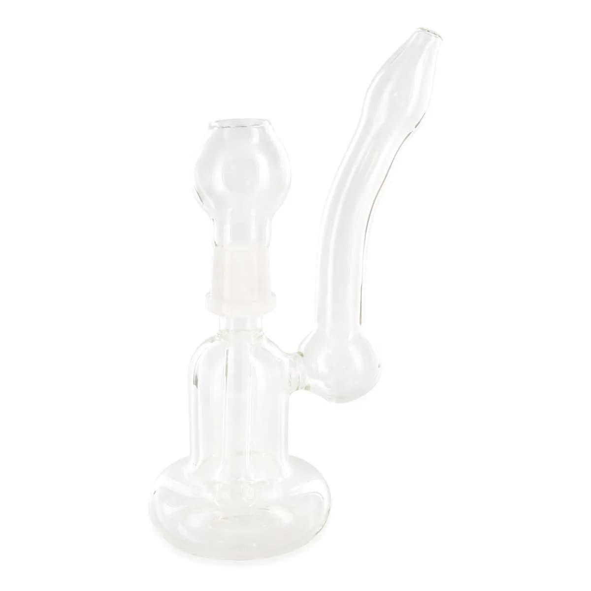 Bong en verre pour huile et herbe
