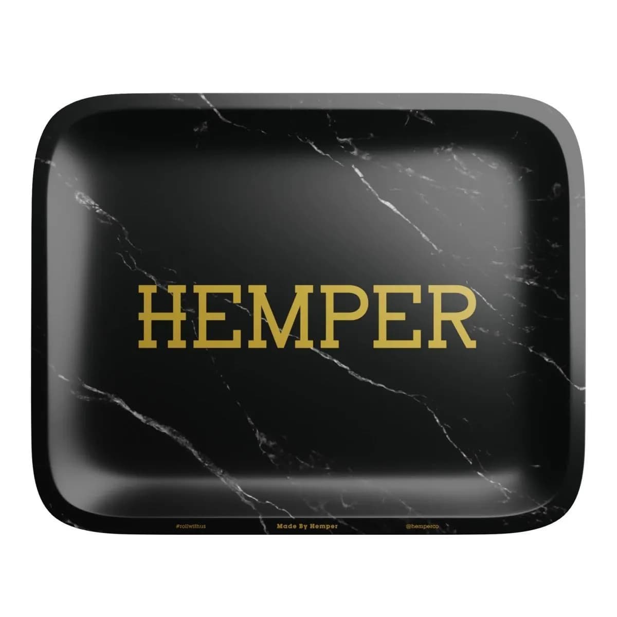 Plateau de roulage Hemper Luxe Black Marble