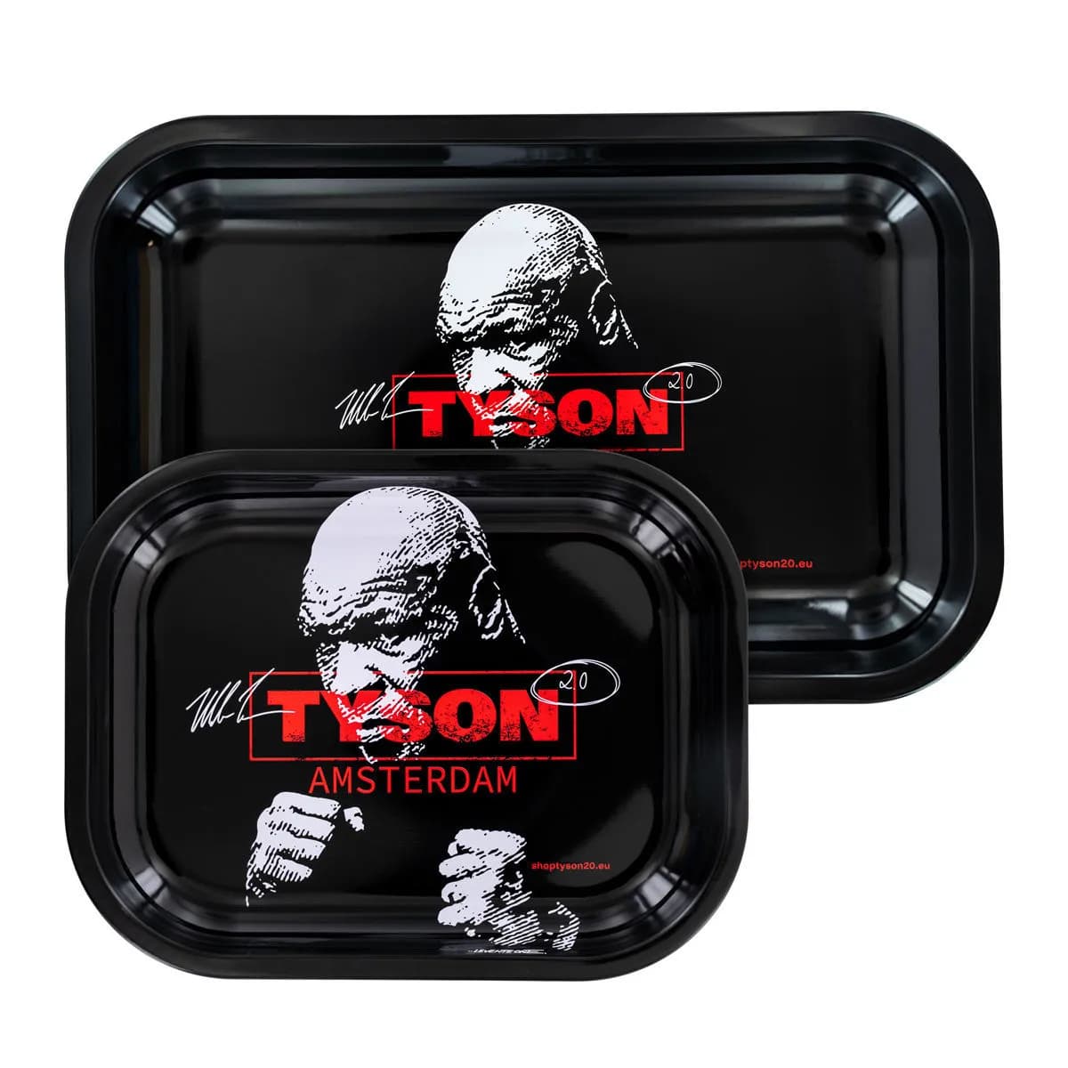 Plateau de roulage métal noir « Boxing Mike » Tyson 2.0