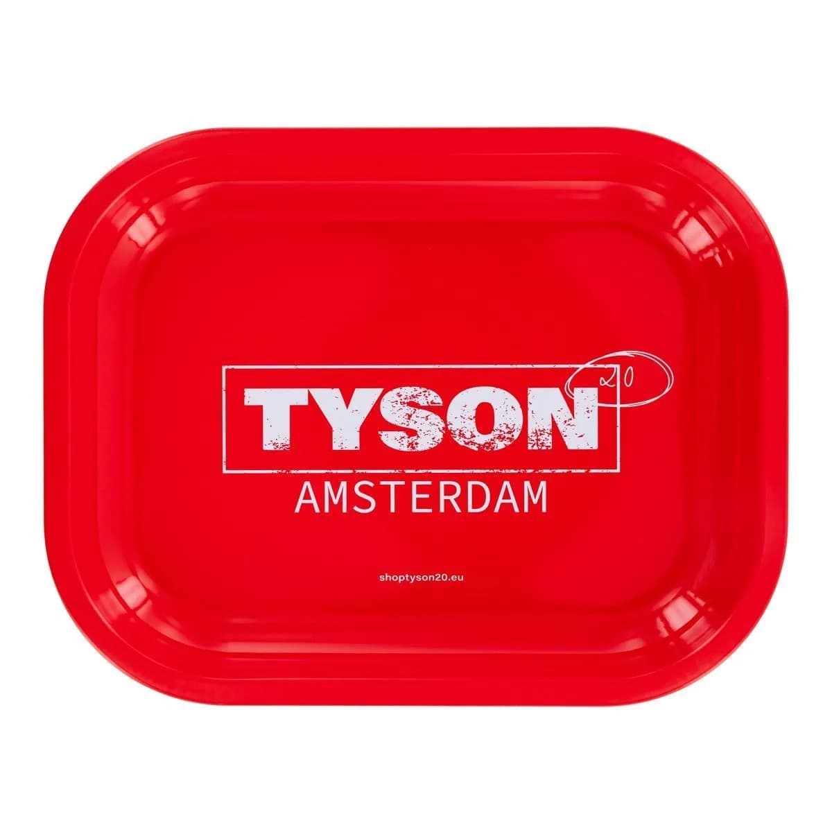 Plateau de roulage métal rouge "Tyson Amsterdam"