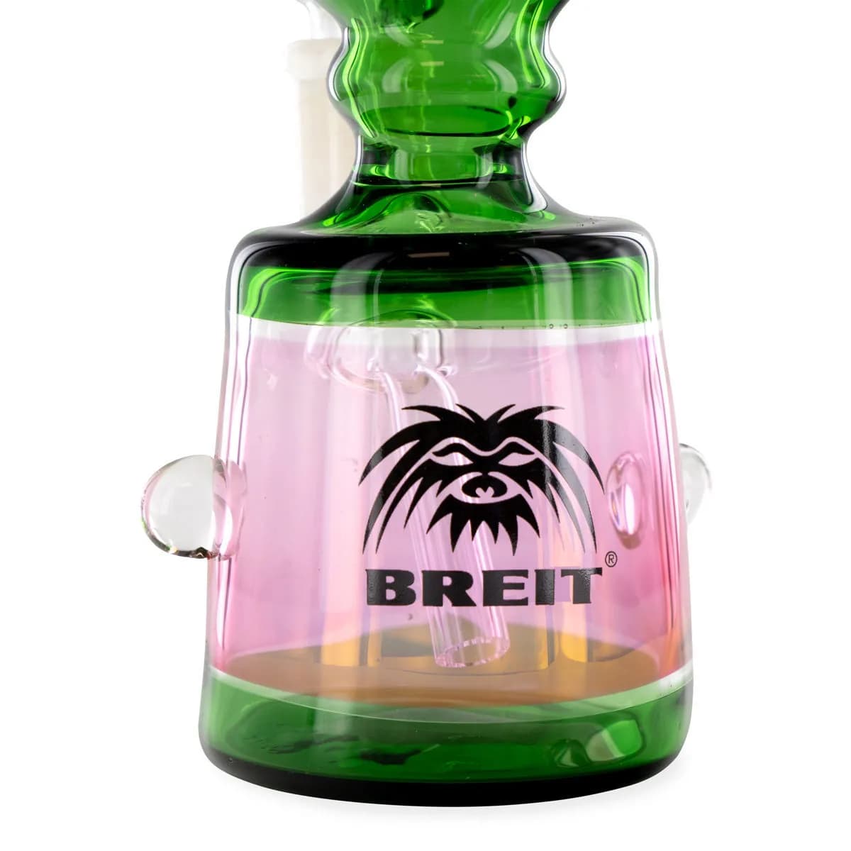 Mini bong en verre Breit avec douille push