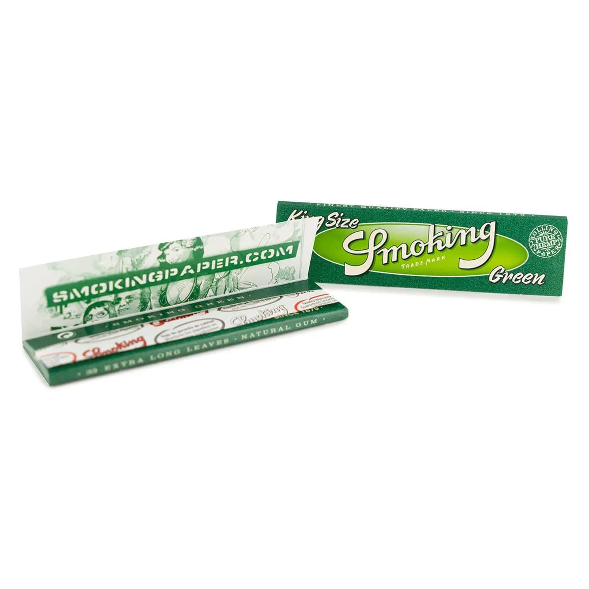 Smoking Green Feuilles à rouler King Size