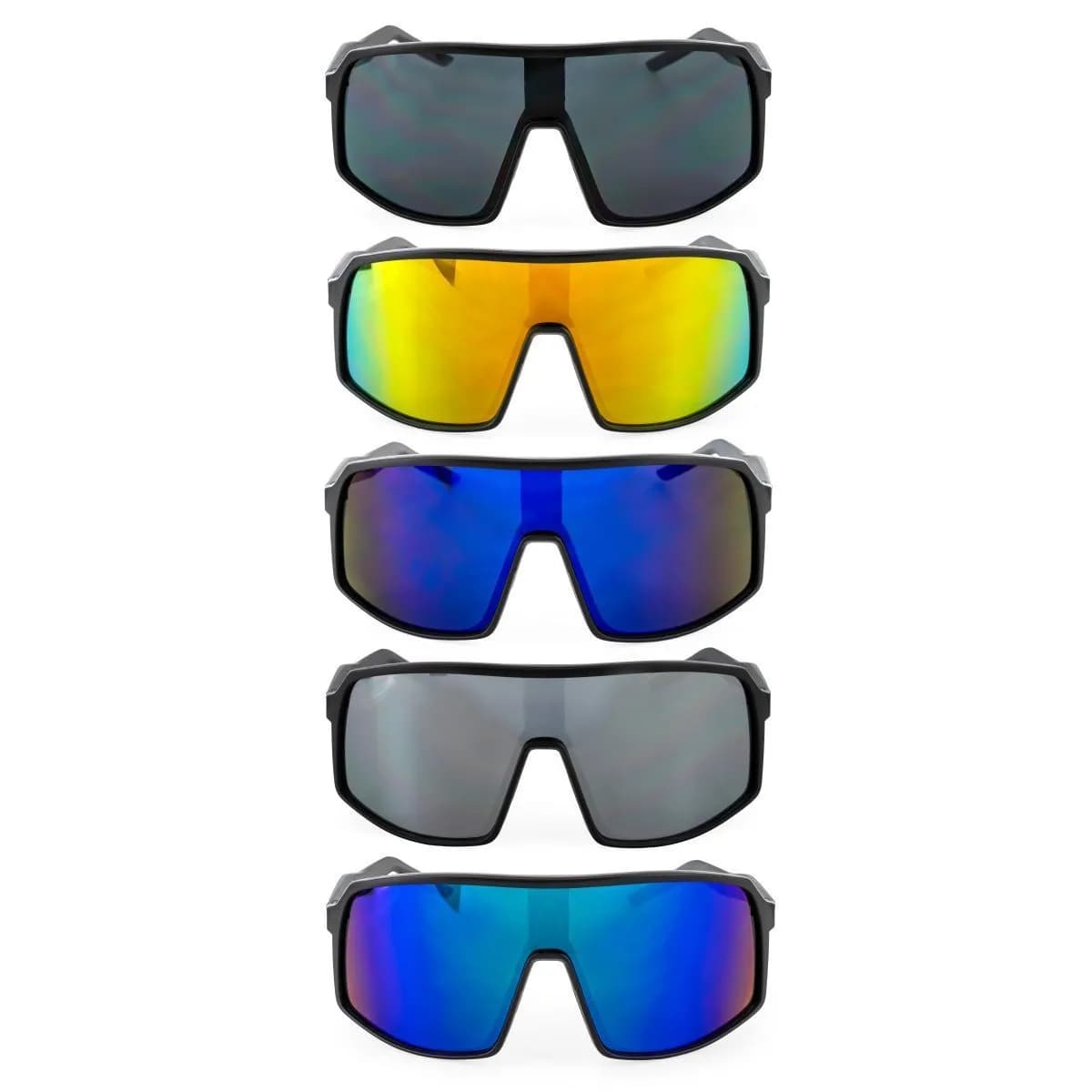 Lunettes de soleil visière (enveloppantes)