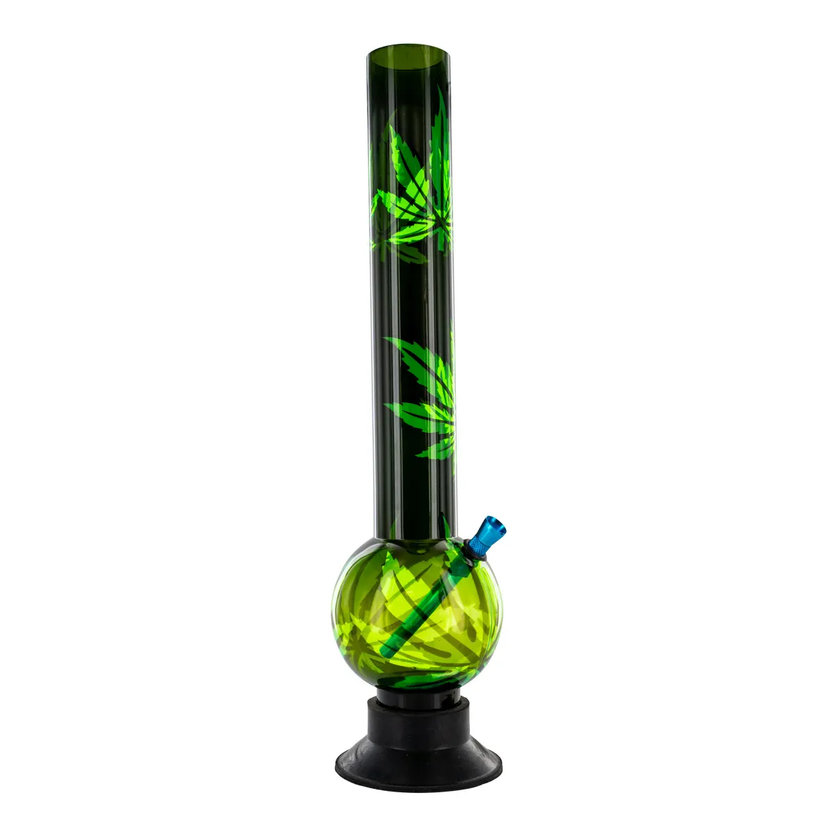 Bong acrylique Dark Leaves — image 2