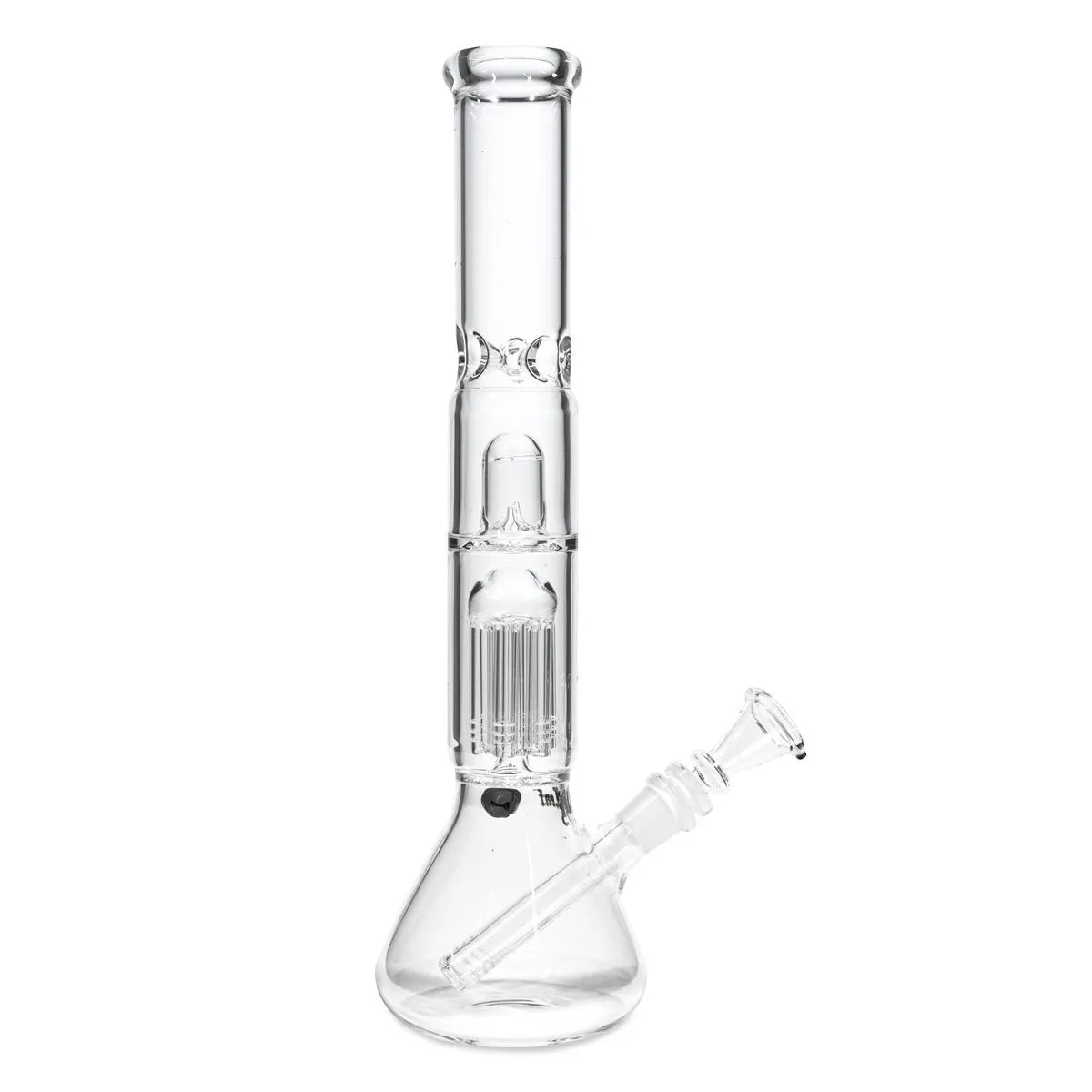 Black Leaf Bang en verre avec percolateur à dôme et refroidisseur à glace — image 2