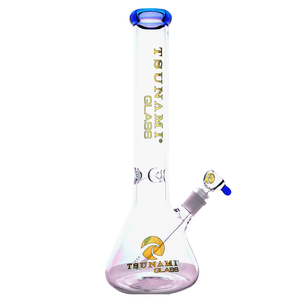Bang Beaker avec réservoir à glace 15'' (Tsunami Glass) — image 3