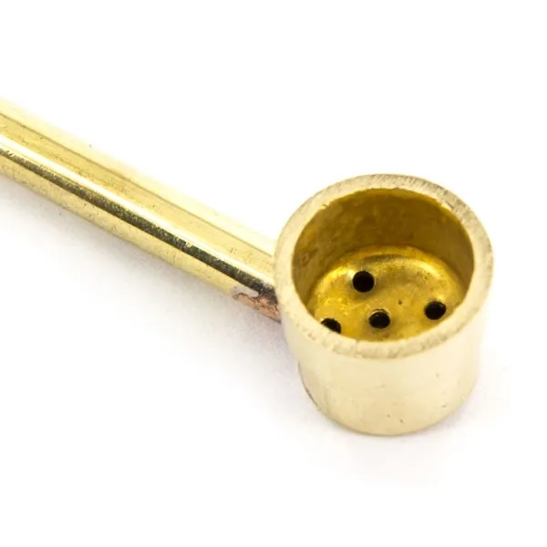 Petite pipe en laiton — image 2