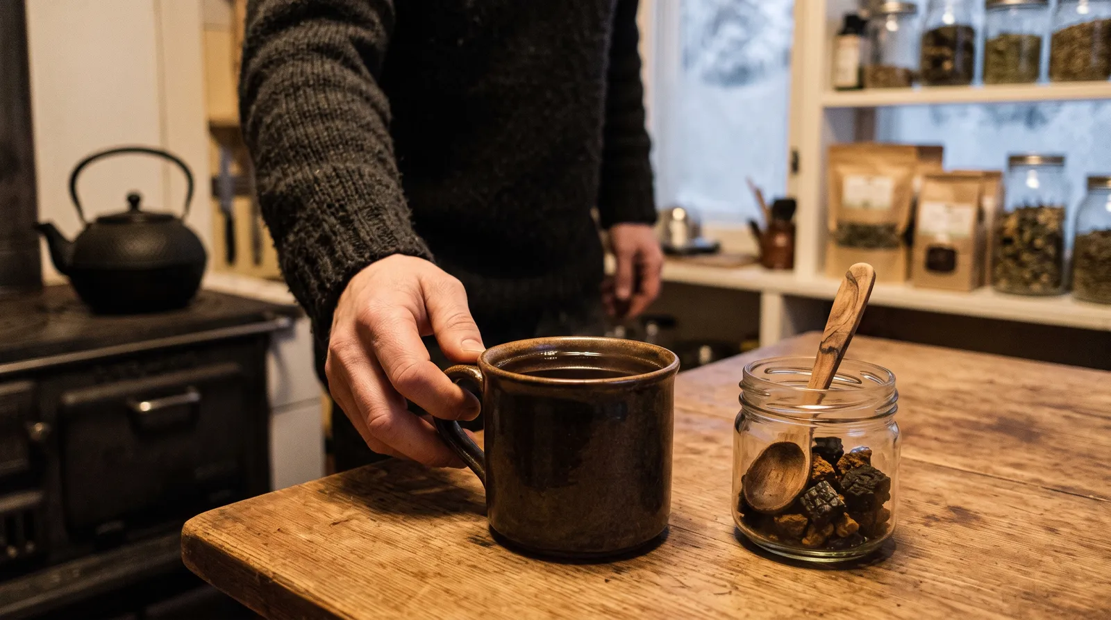 AZARIUS · 4. Chaga — le champignon fonctionnel pour les antioxydants