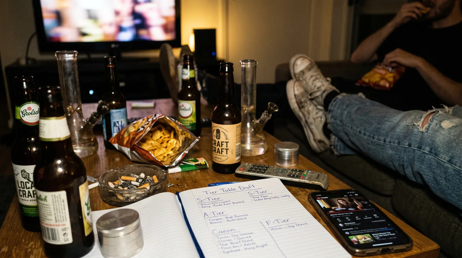 AZARIUS · Classement des meilleurs films de stoner — le tableau par tier