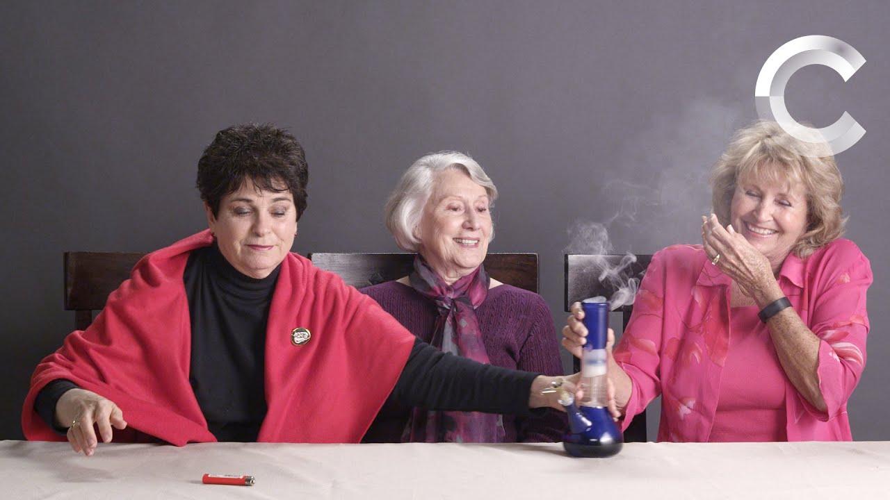 Watch: Grandmas Smoking Weed for the First Time on YouTube