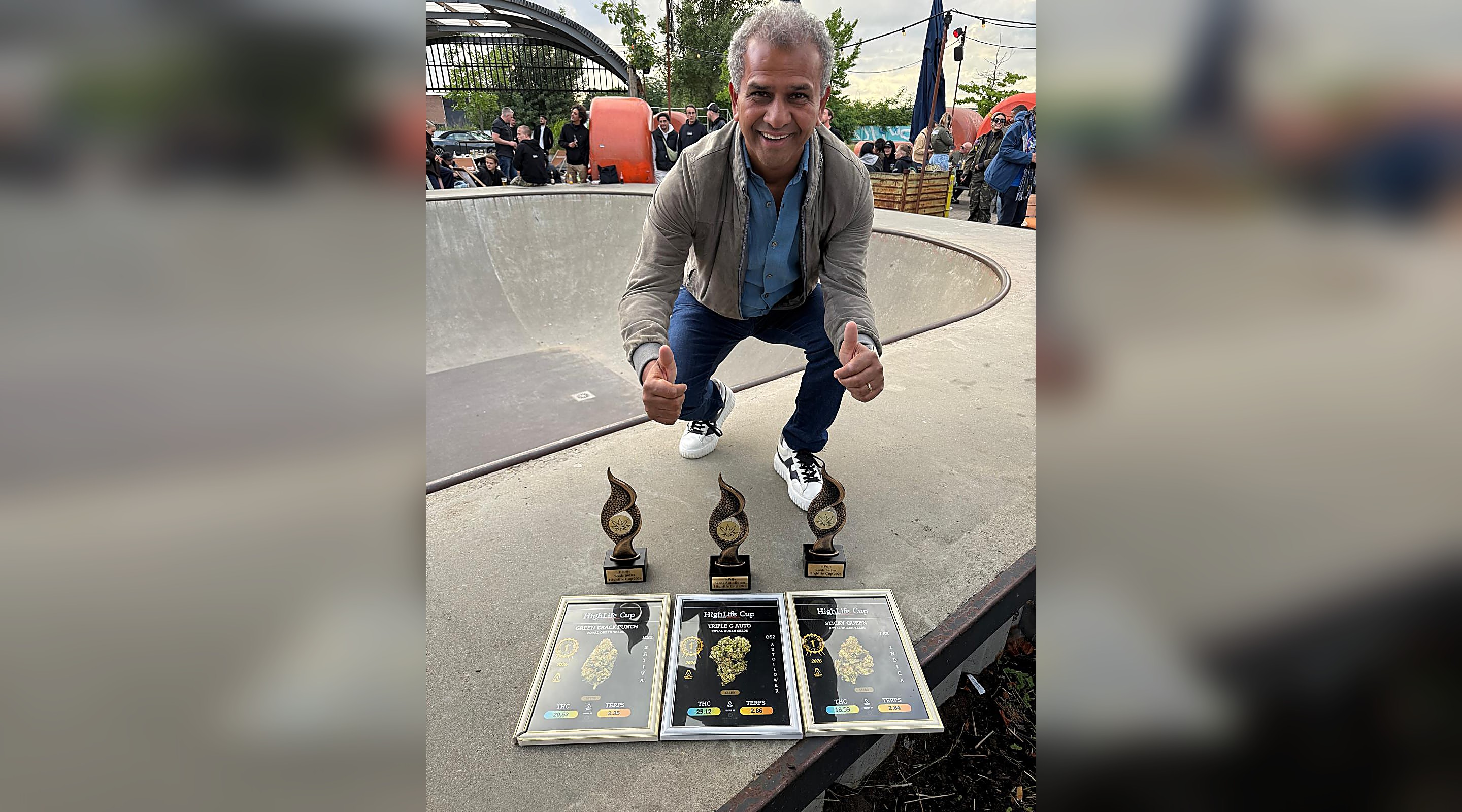 AZARIUS · Trois trophées d'un coup pour Royal Queen Seeds