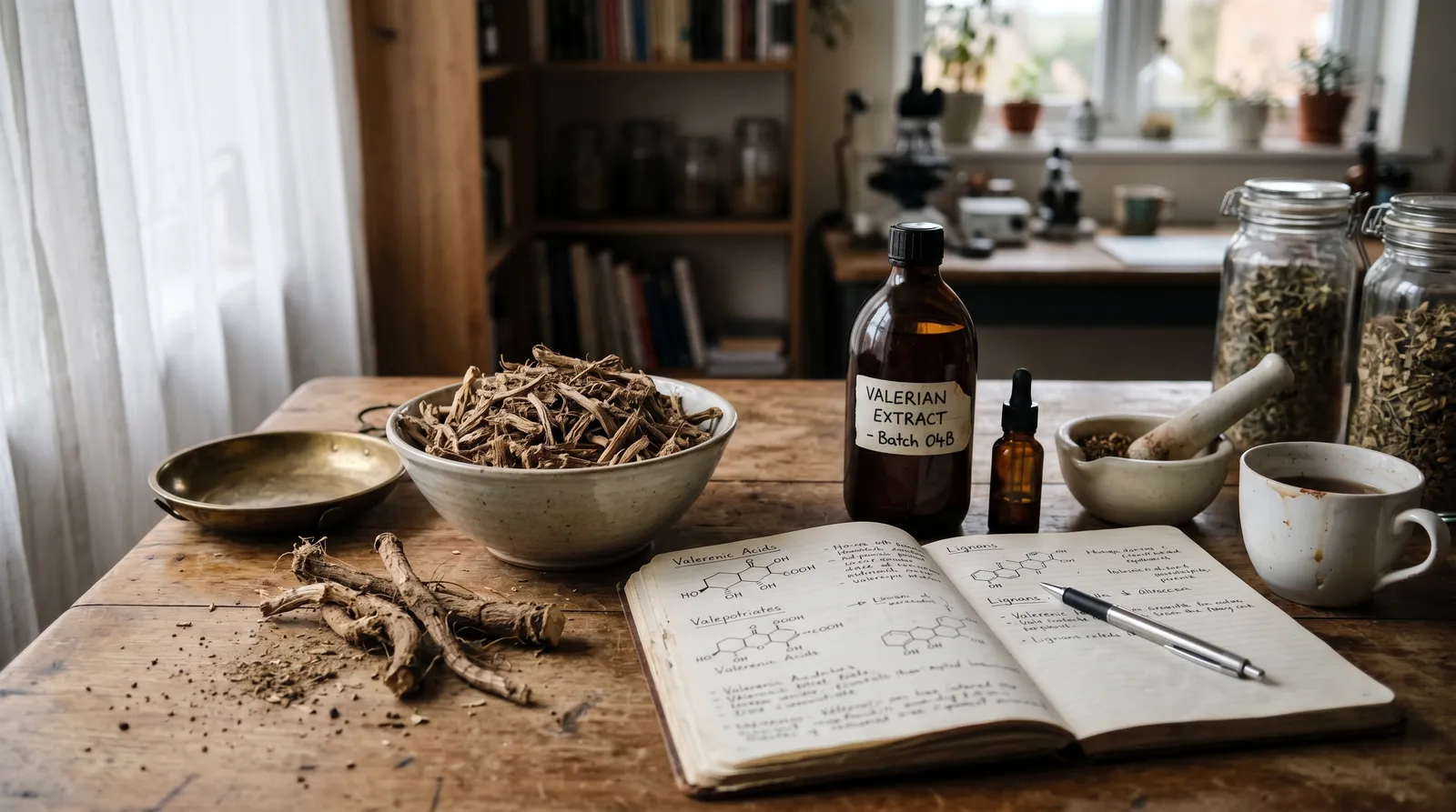 AZARIUS · Phytochimie : ce que contient vraiment la racine