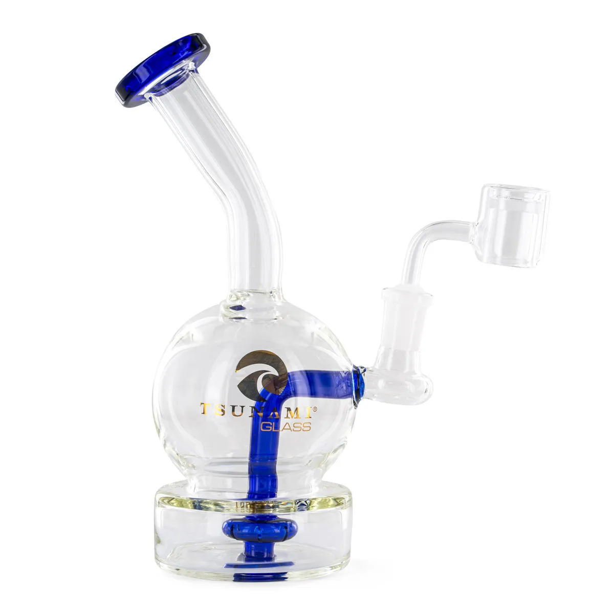 Rig à concentrés Shower Head 7'' (Tsunami Glass) — image 2