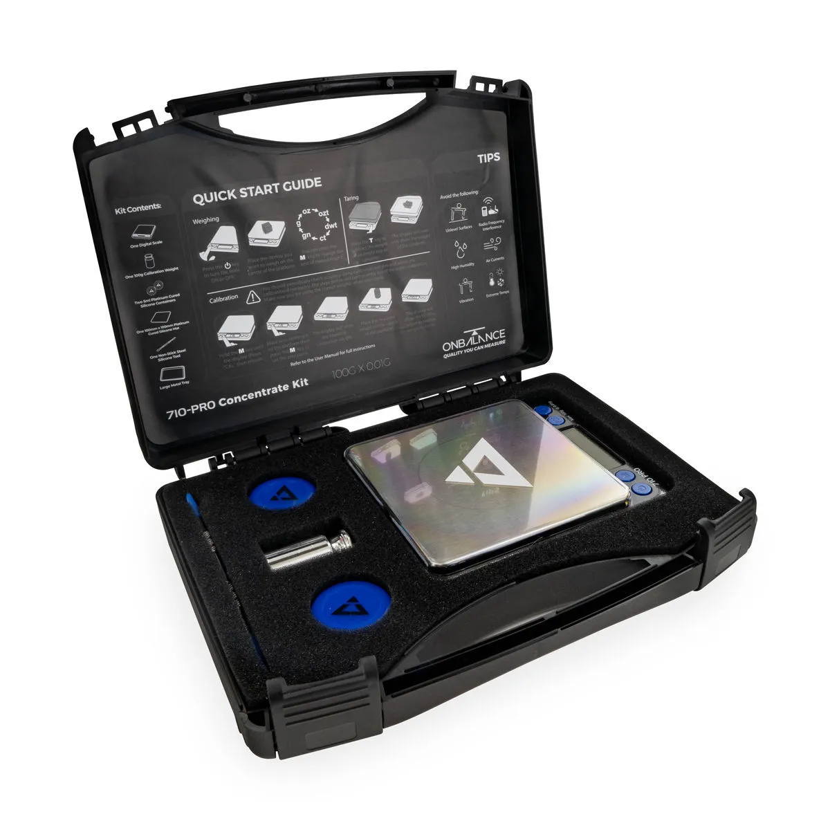 Kit balance de précision 710-Pro pour concentrés