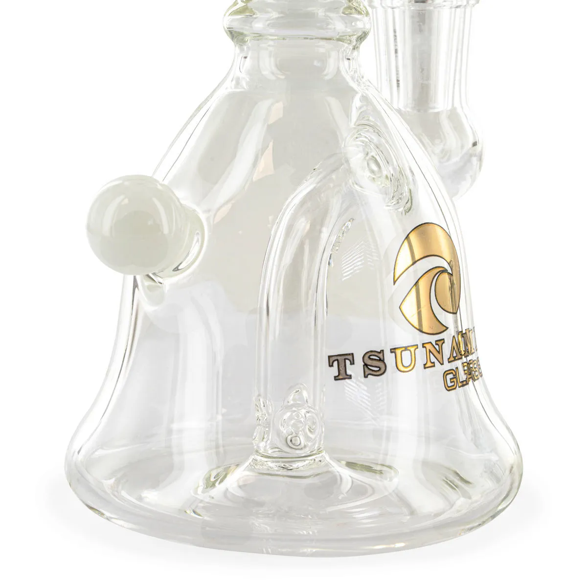 Dab Rig Mini Bell 6″ (Tsunami Glass) — image 2