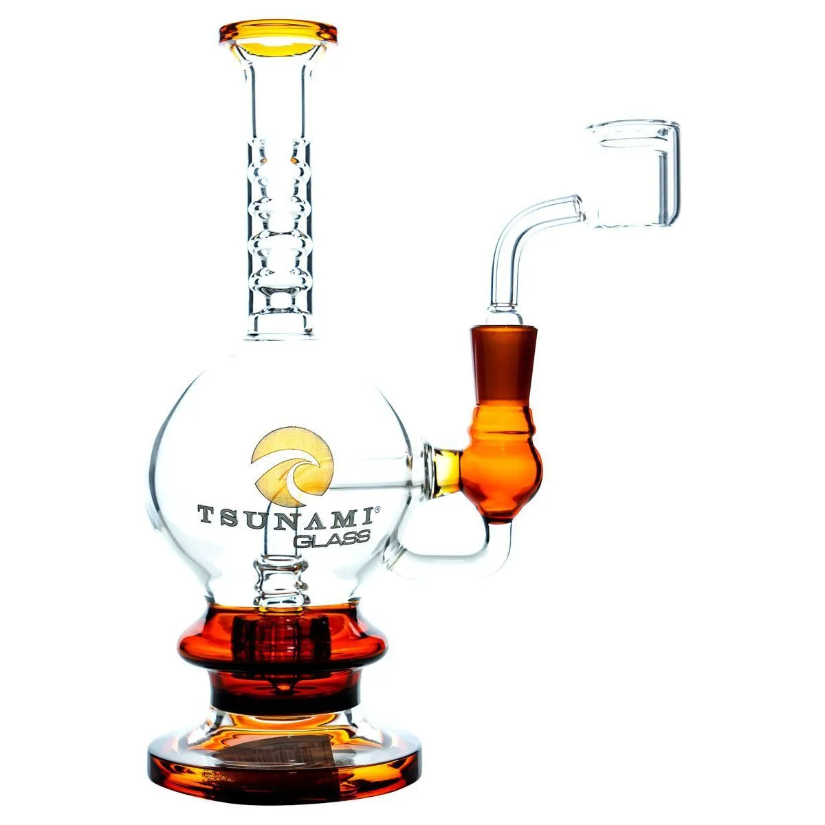 Dab Rig Shower Head 8″ (Tsunami Glass) — image 2
