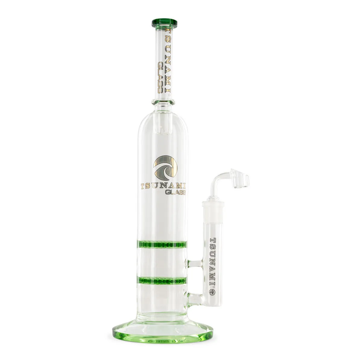 Dab Rig Double Honeycomb 15'' (Tsunami Glass) — image 3