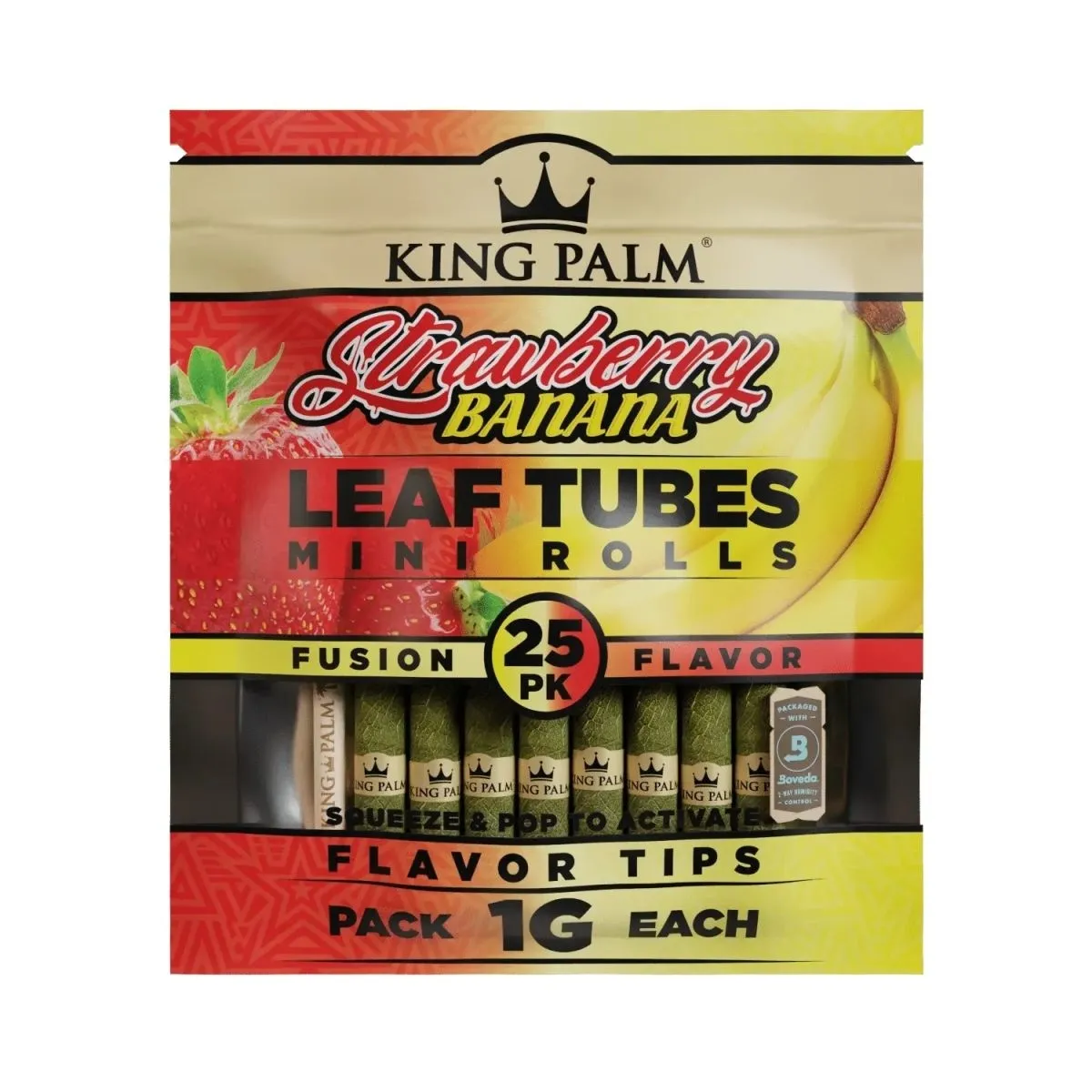 Feuilles aromatisées Fusion 25pk (King Palm)